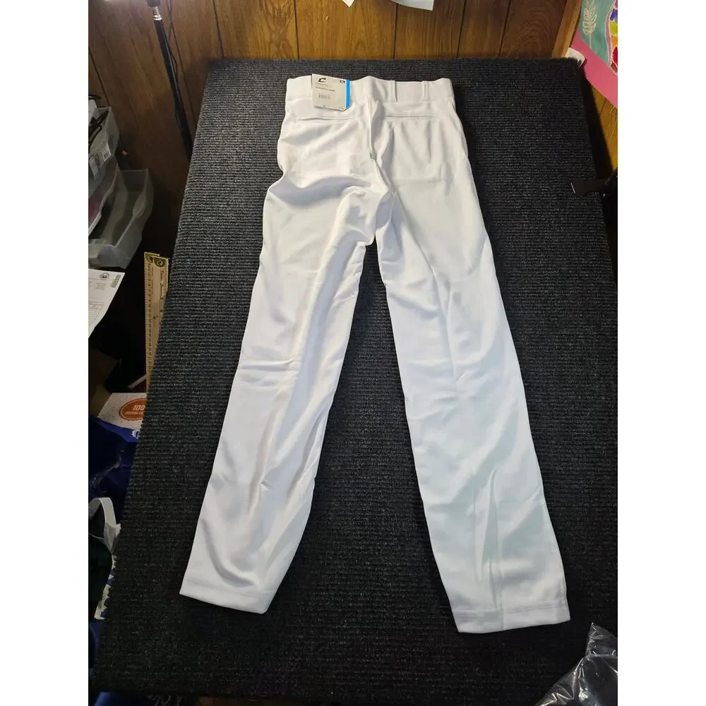 Champro Youth XL White Baseball Pants NWT Open Btm